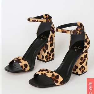 Leopard Heels